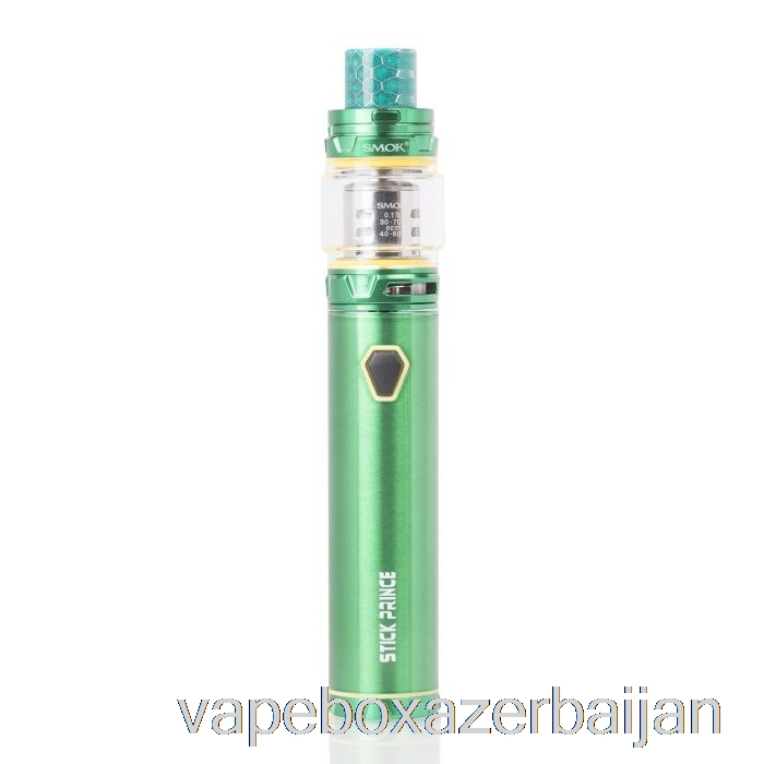 E-Juice Vape SMOK Stick Prince Kit - Pen-Style TFV12 Prince Green
